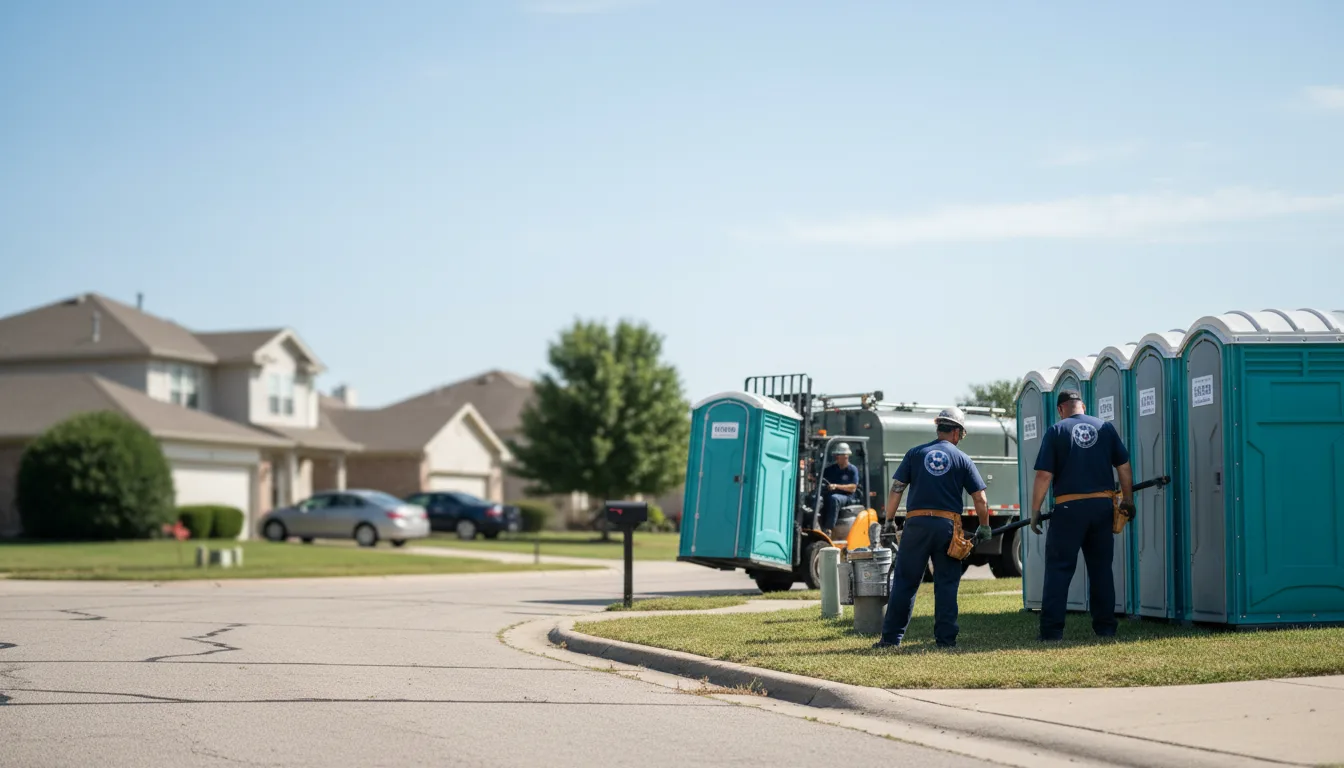 Porta Potty Rental in Lenzburg, IL near me